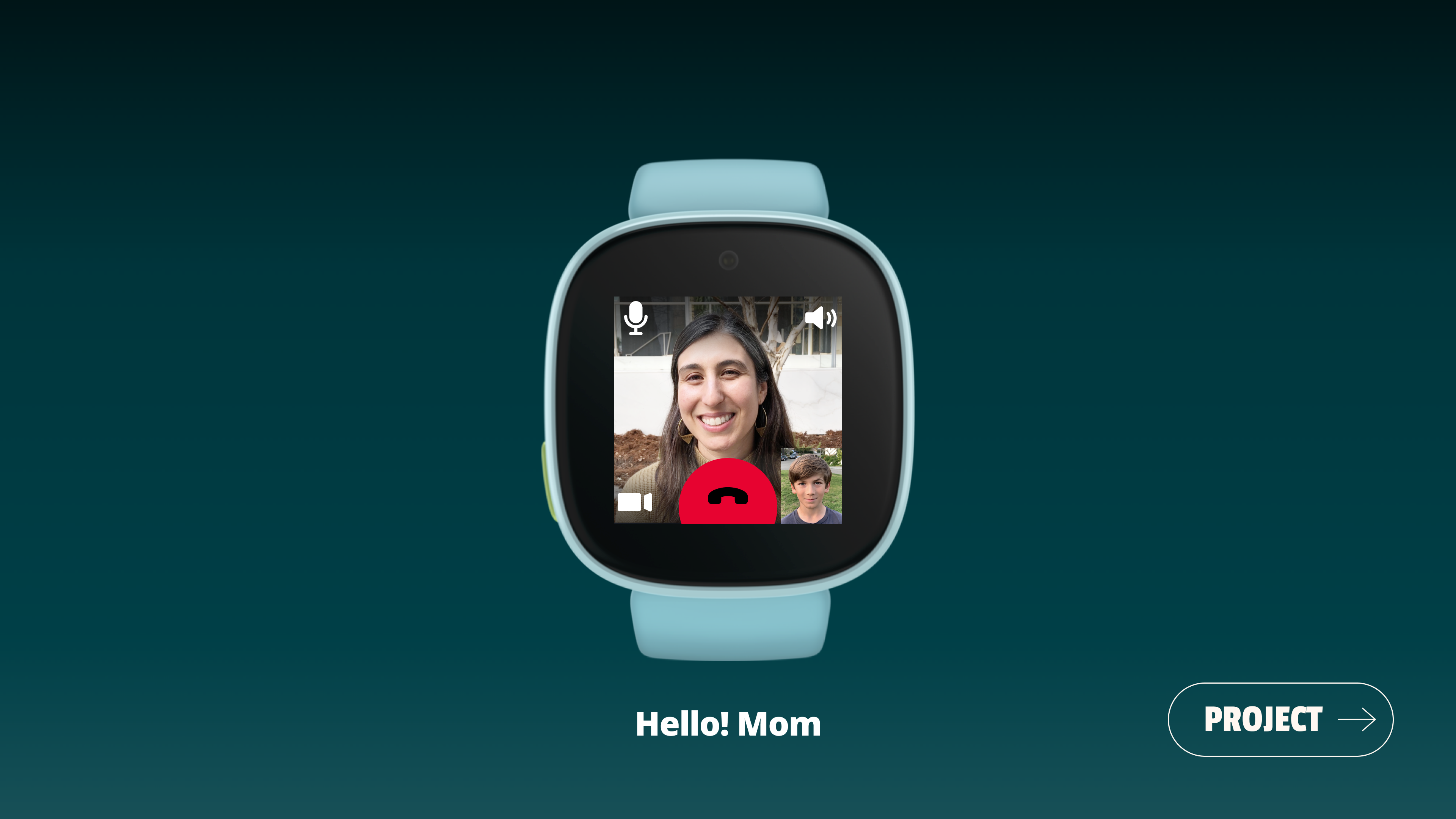 Connected video call — Hello Mom